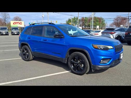Hydro Blue Pearlcoat 2023 Jeep Cherokee Altitude