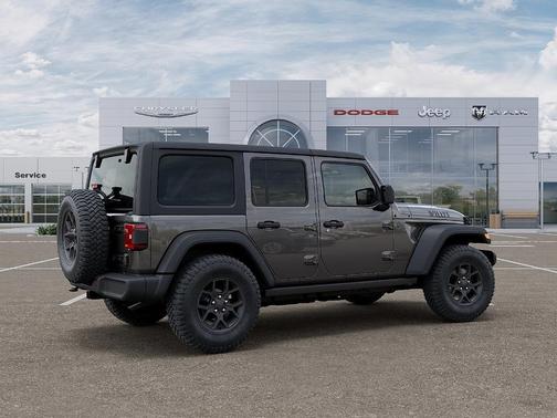Granite Crystal Metallic Clearcoat 2026 Jeep Wrangler Willys