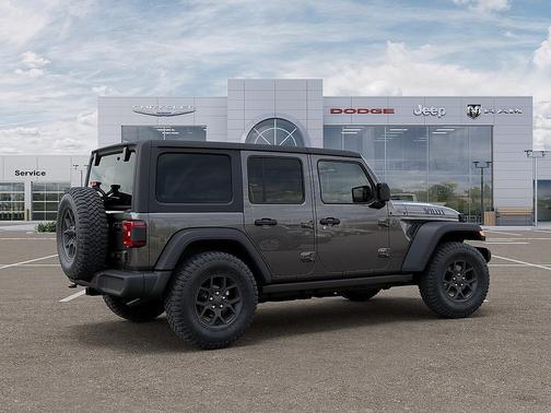 Granite Crystal Metallic Clearcoat 2026 Jeep Wrangler Willys