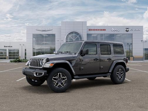 Granite Crystal Metallic Clearcoat 2026 Jeep Wrangler 4-Door Sahara 4x4