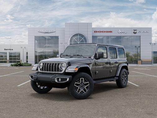 Granite Crystal Metallic Clearcoat 2026 Jeep Wrangler 4-Door Sahara 4x4