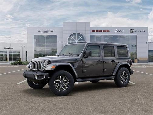 Granite Crystal Metallic Clearcoat 2026 Jeep Wrangler 4-Door Sahara 4x4