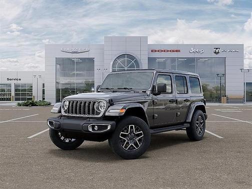 Granite Crystal Metallic Clearcoat 2026 Jeep Wrangler 4-Door Sahara 4x4