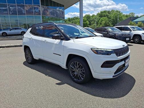 Bright White Clearcoat 2022 Jeep Compass High Altitude