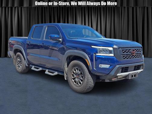 Deep Blue Pearl 2023 Nissan Frontier PRO-4X