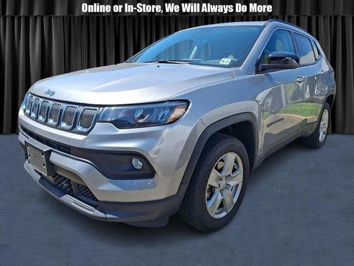 Billet Silver Metallic Clearcoat 2022 Jeep Compass Latitude