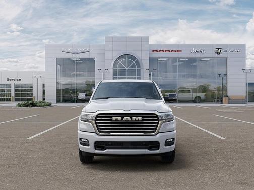 Bright White Clearcoat 2026 RAM 1500 Laramie