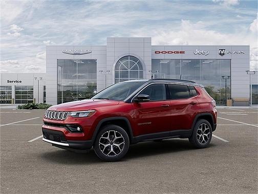 Red Hot Pearlcoat 2026 Jeep Compass Limited