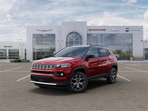 Red Hot Pearlcoat 2026 Jeep Compass Limited
