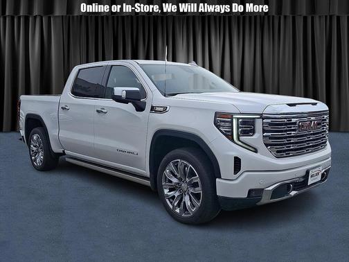 White Frost Tricoat 2024 GMC Sierra 1500 Denali