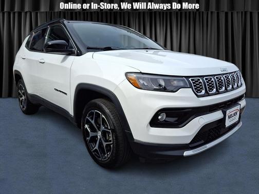 Bright White Clearcoat 2024 Jeep Compass Limited