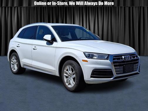 Glacier White Metallic 2020 Audi Q5 45 Premium