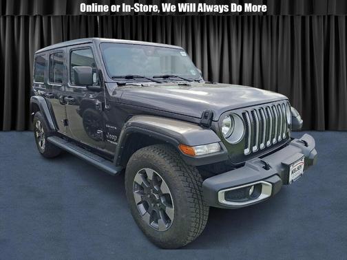 Granite Crystal Metallic Clearcoat 2021 Jeep Wrangler Unlimited Sahara