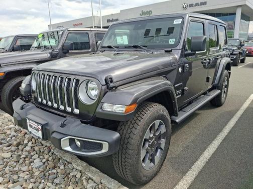 Granite Crystal Metallic Clearcoat 2021 Jeep Wrangler Unlimited Sahara