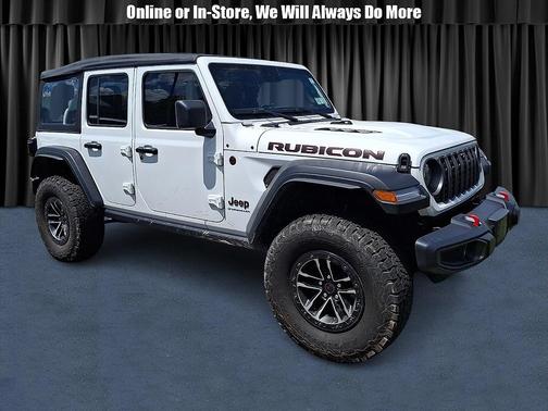 Bright White Clearcoat 2025 Jeep Wrangler Rubicon