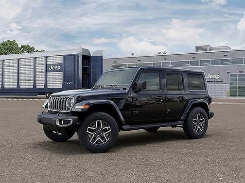 Black Clearcoat 2026 Jeep Wrangler 4-Door Sahara 4x4