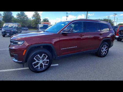 Velvet Red Pearlcoat 2024 Jeep Grand Cherokee L Limited