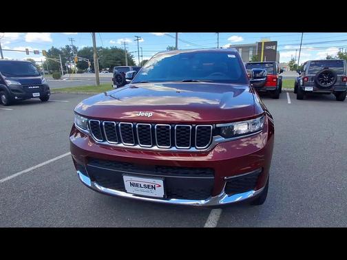 Velvet Red Pearlcoat 2024 Jeep Grand Cherokee L Limited