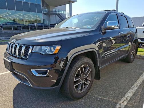 Diamond Black Crystal Pearlcoat 2019 Jeep Grand Cherokee Limited