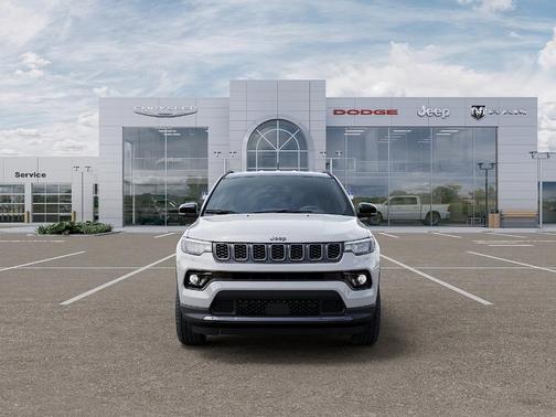 Bright White Clearcoat 2026 Jeep Compass Limited