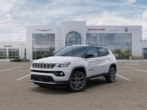 Bright White Clearcoat 2026 Jeep Compass Limited