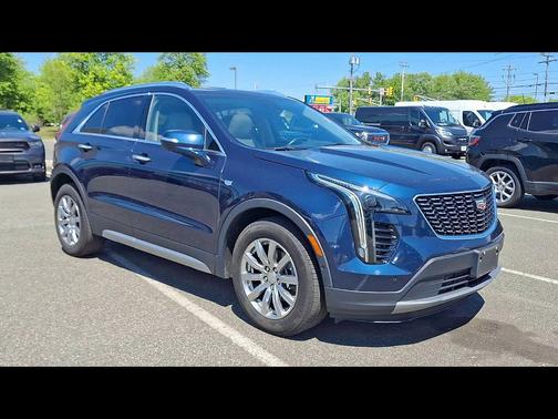 Twilight Blue Metallic 2021 Cadillac XT4 Premium Luxury