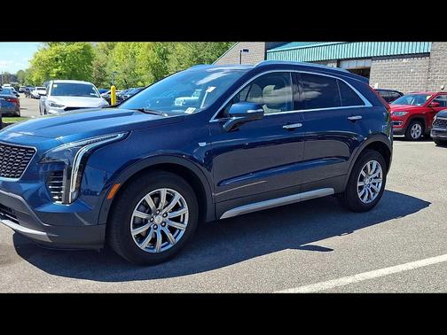 Twilight Blue Metallic 2021 Cadillac XT4 Premium Luxury