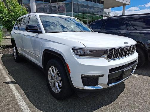 Bright White Clearcoat 2023 Jeep Grand Cherokee L Limited