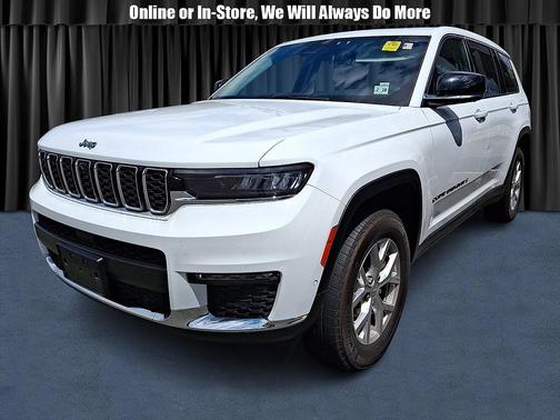 Bright White Clearcoat 2023 Jeep Grand Cherokee L Limited