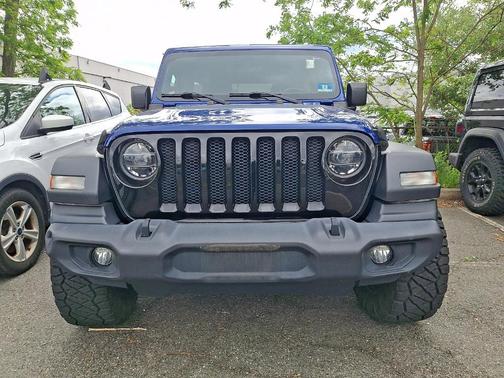 Ocean Blue Metallic Clearcoat 2020 Jeep Wrangler Unlimited Willys 4x4