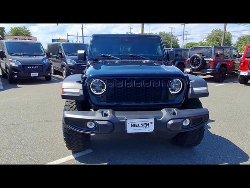Black Clearcoat 2025 Jeep Wrangler 4xe Willys