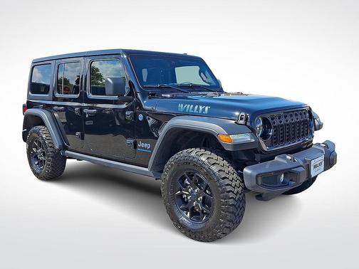 Black Clearcoat 2025 Jeep Wrangler 4xe Willys