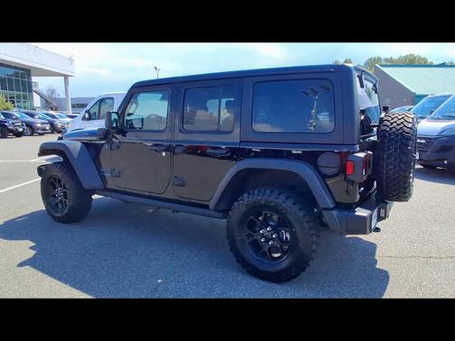Black Clearcoat 2025 Jeep Wrangler 4xe Willys