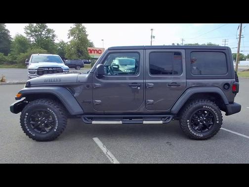 Granite Crystal Metallic Clearcoat 2021 Jeep Wrangler Unlimited Sport