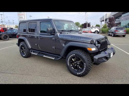 Granite Crystal Metallic Clearcoat 2021 Jeep Wrangler Unlimited Sport
