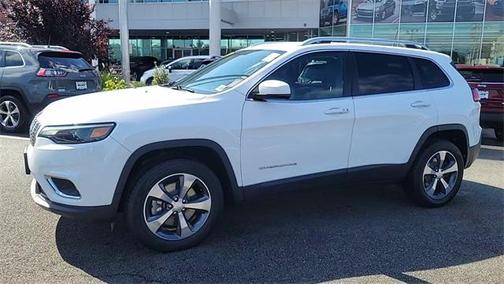 Bright White Clearcoat 2020 Jeep Cherokee Limited
