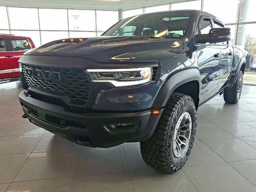 Forged Blue Metallic 2025 RAM 1500 RHO Crew Cab 4x4 5'7' Box