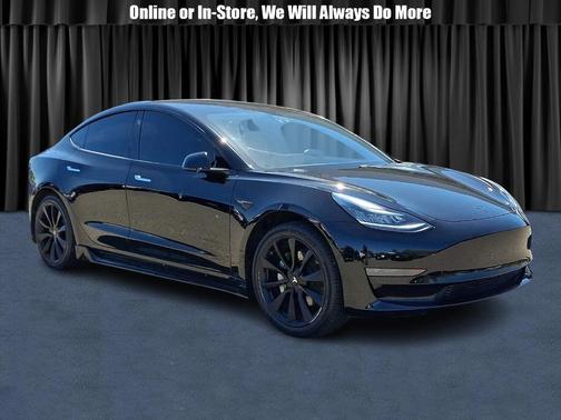 Solid Black 2020 Tesla Model 3 Standard Range Plus