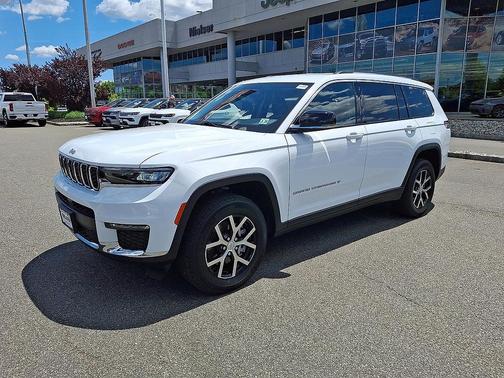 Bright White Clearcoat 2023 Jeep Grand Cherokee L Limited