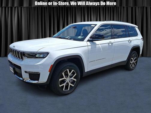 Bright White Clearcoat 2023 Jeep Grand Cherokee L Limited