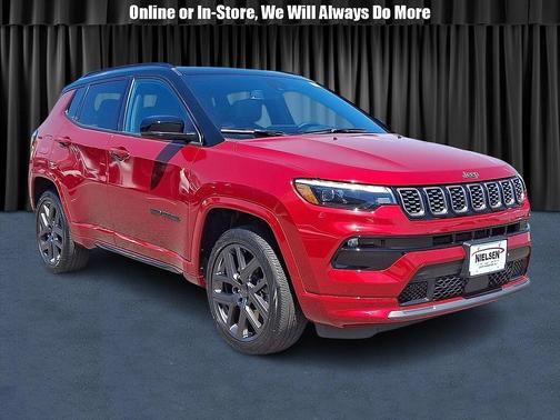 Red Hot Pearlcoat 2024 Jeep Compass Limited