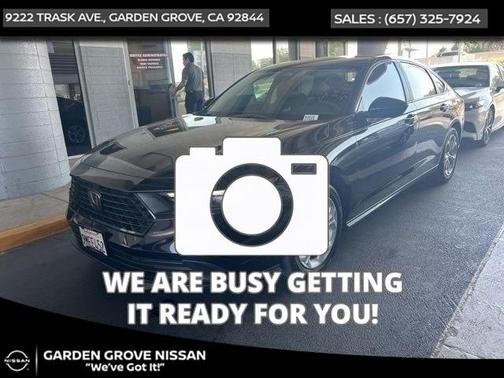 Crystal Black Pearl 2024 Honda Accord LX 1.5T