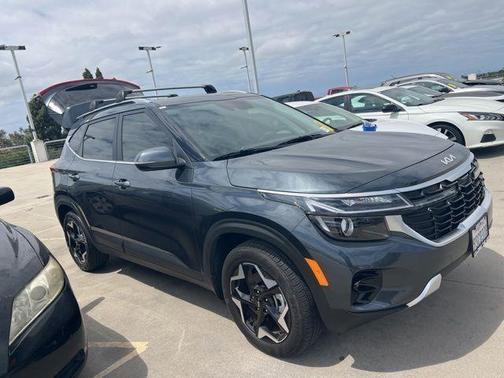 Gravity Gray 2025 Kia Seltos EX