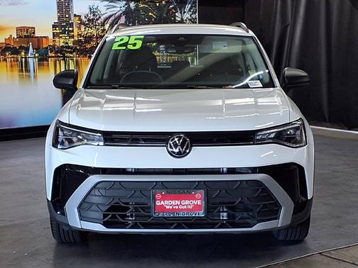 Pure White 2025 Volkswagen Taos 1.5T S
