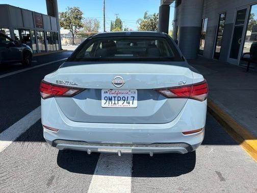 Atlantic Gray Metallic 2024 Nissan Sentra SV