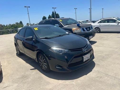 Black Sand Pearl 2017 Toyota Corolla XLE