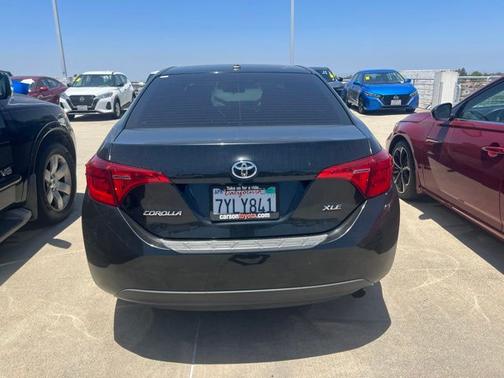 Black Sand Pearl 2017 Toyota Corolla XLE