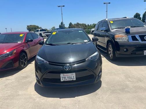 Black Sand Pearl 2017 Toyota Corolla XLE