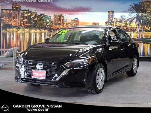 Super Black 2025 Nissan Sentra S
