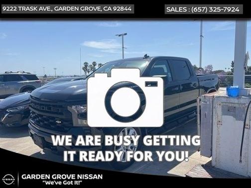 Black 2024 Chevrolet Silverado 1500 Custom